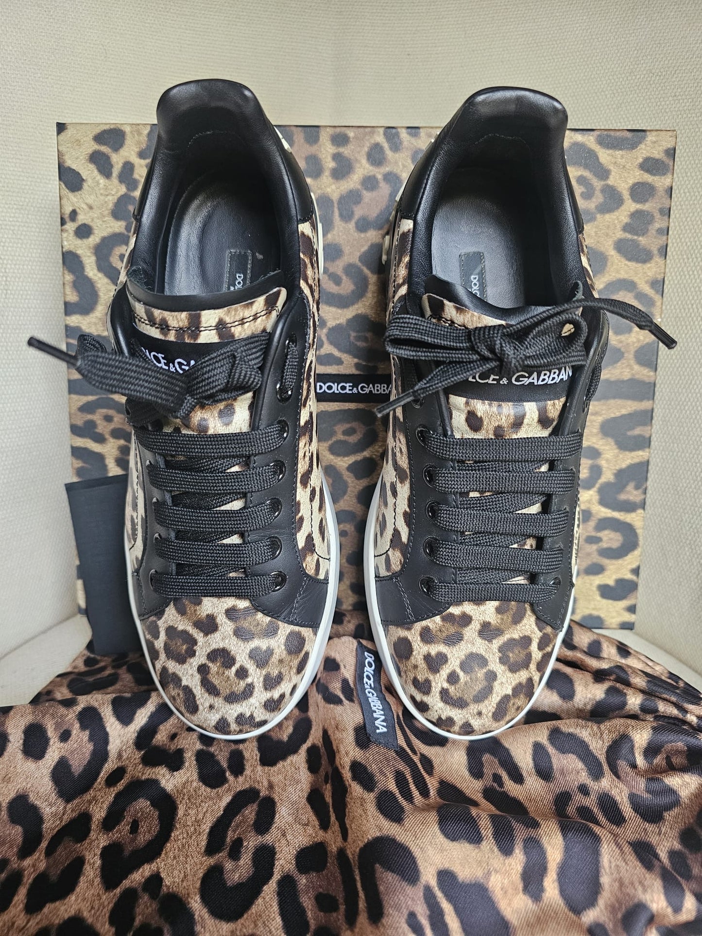 Dolce & Gabbana Sneakers in Pelle Maculata
