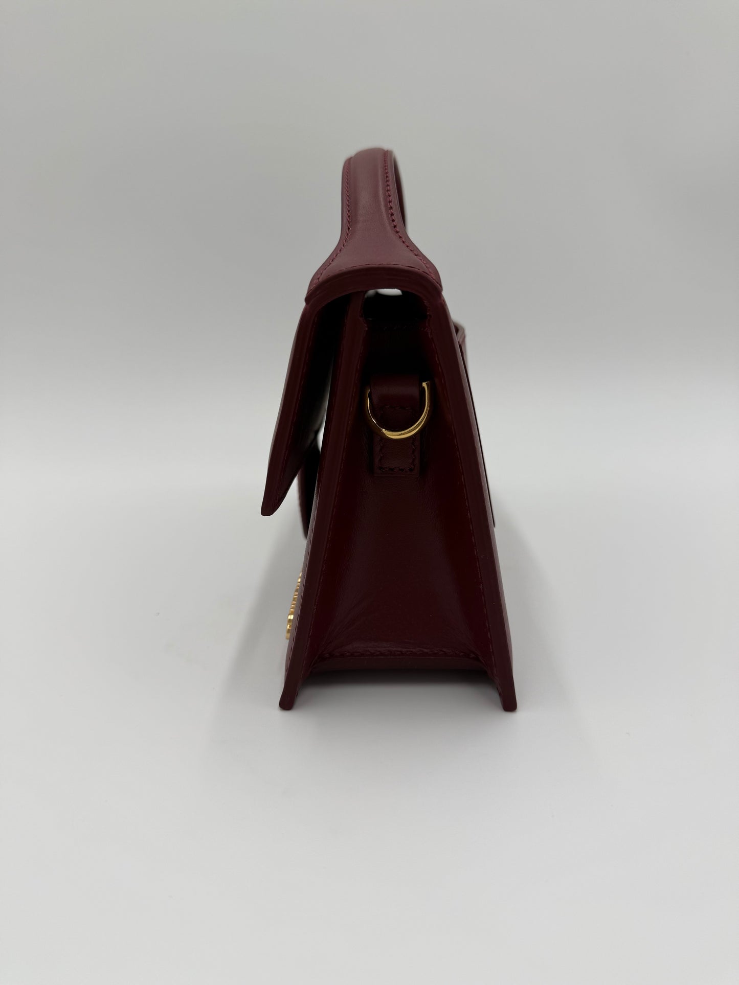 Jacquemus Borsa Le Grand Bambino Bordeaux