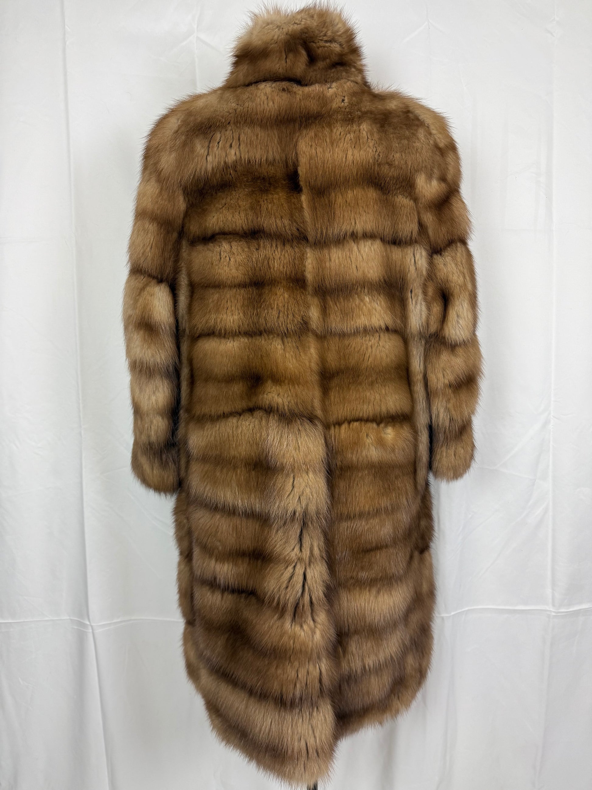 Pelliccia Vintage Zibellino Marrone Chiaro - Pally Vintage Closet