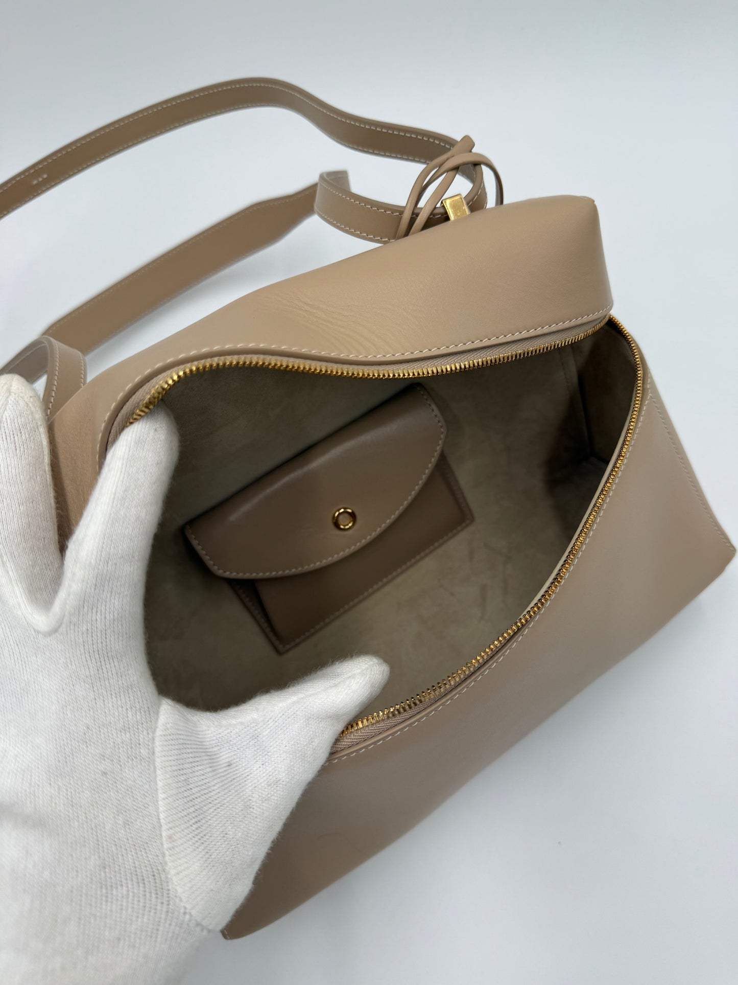 Loro Piana Borsa Extra L27 Light Mastic/Sun Gold