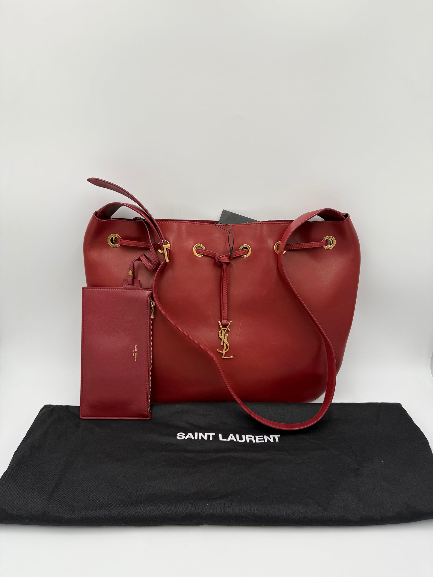 Saint Laurent Borsa Paris VII Secchiello Bordeaux - Pally Vintage Closet