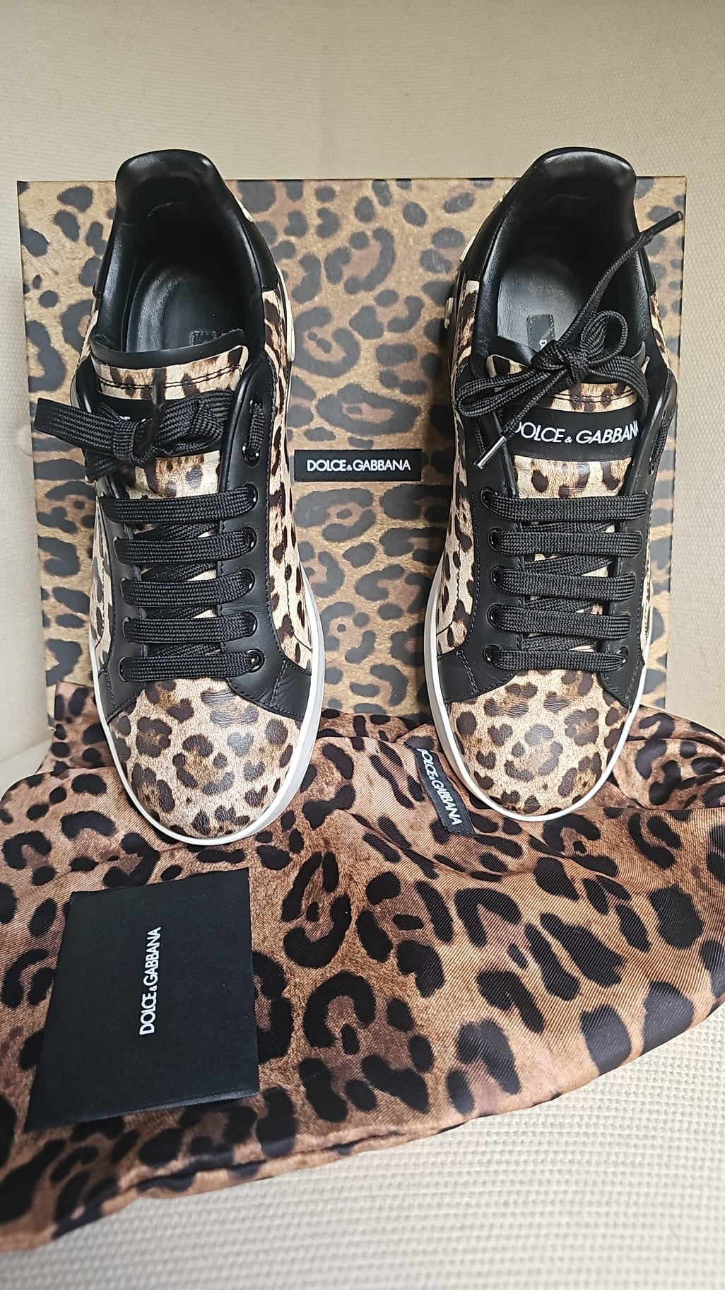 Dolce & Gabbana Sneakers in Pelle Maculata
