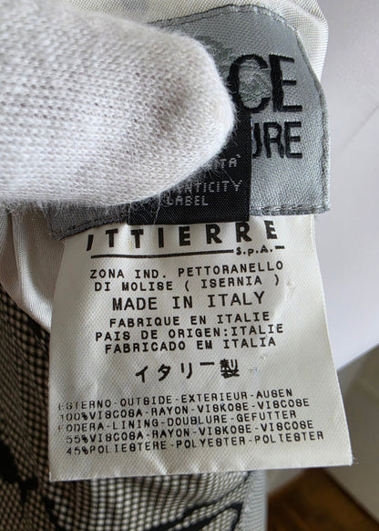 Versace Jeans Couture Abito Lungo Vintage con Scollo Halter e Schiena Scoperta