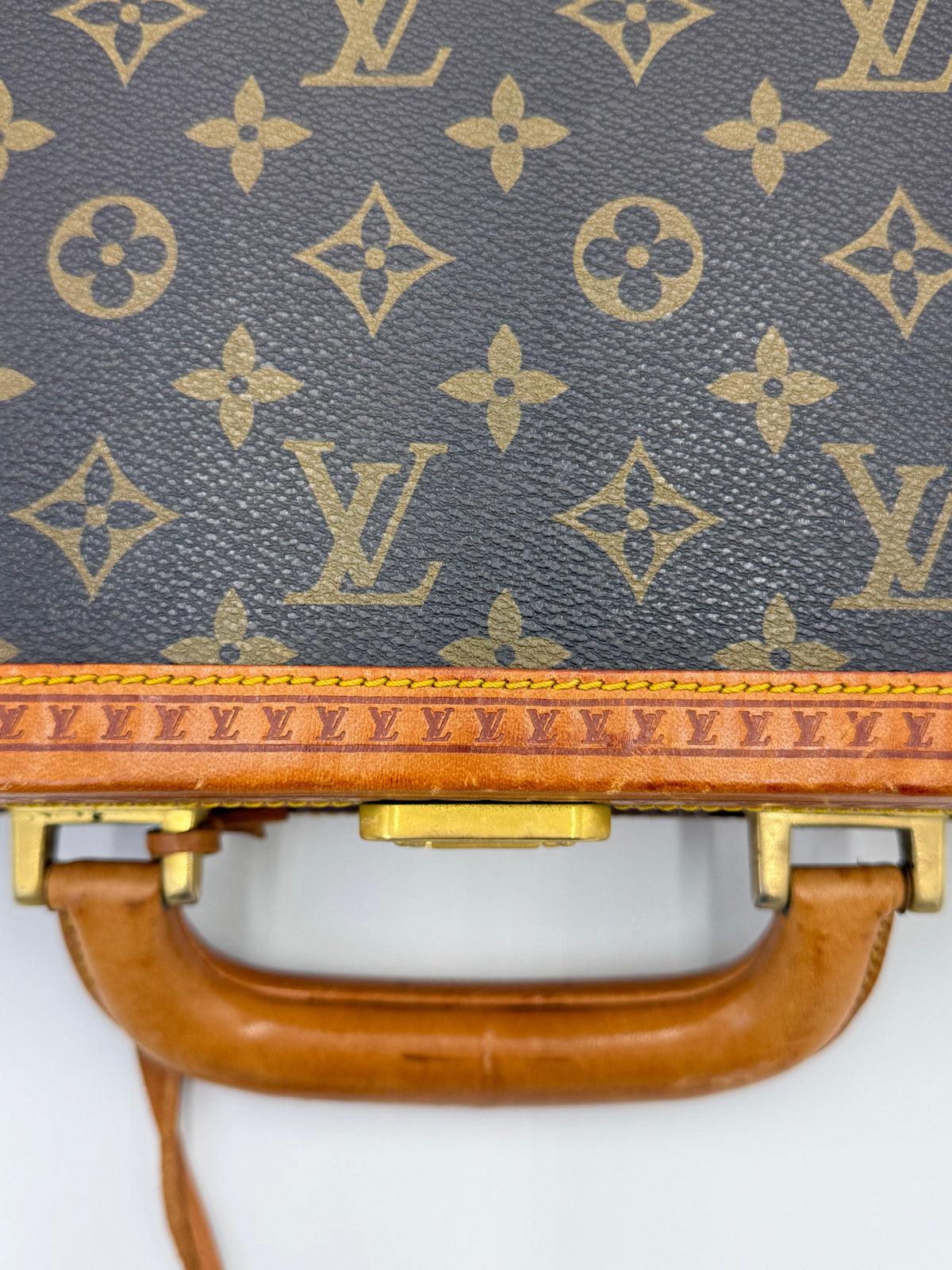 Louis Vuitton Vintage Monogram Président Classeur Briefcase