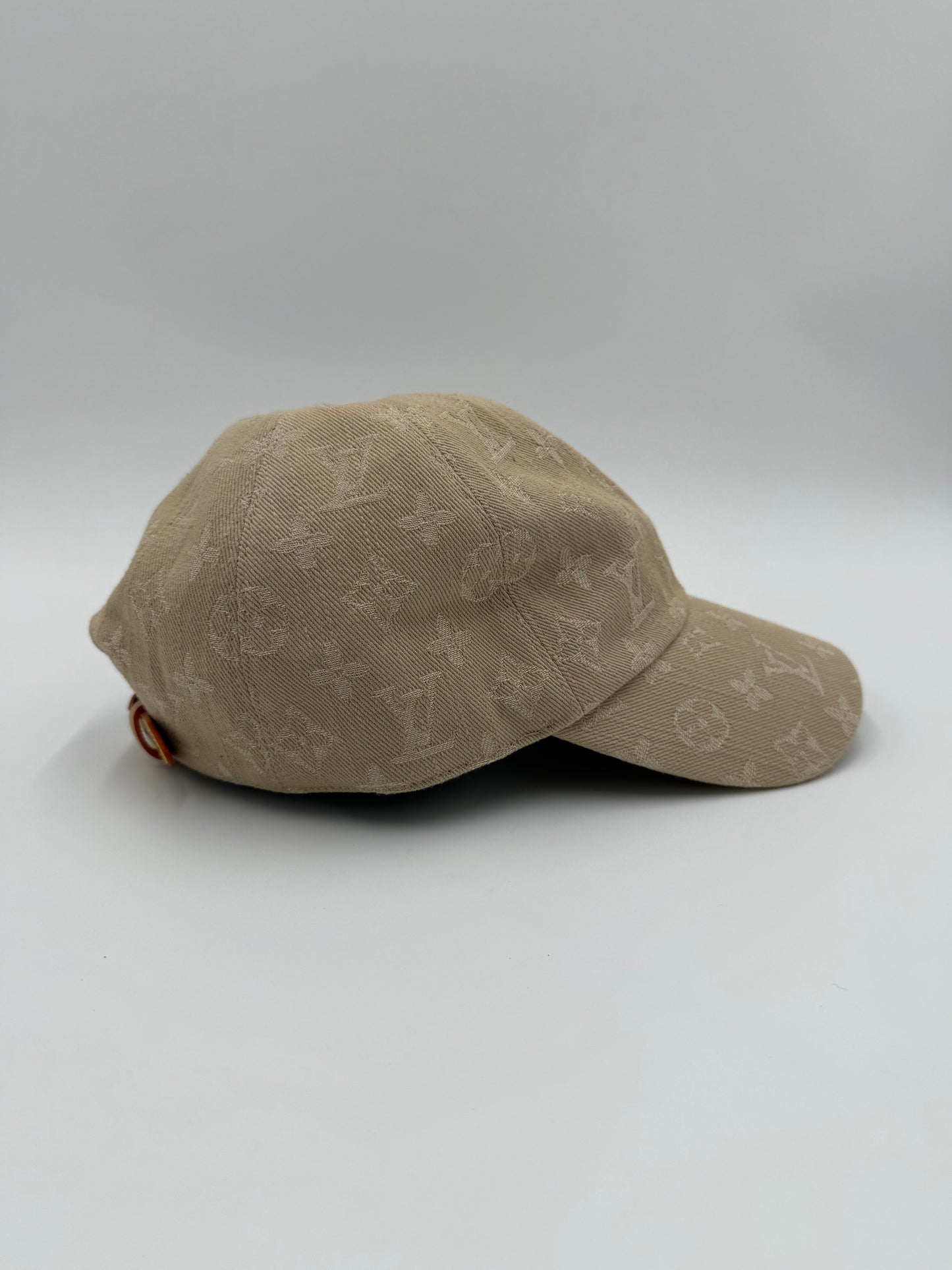 Louis Vuitton Cappello Monogram Denim Beige