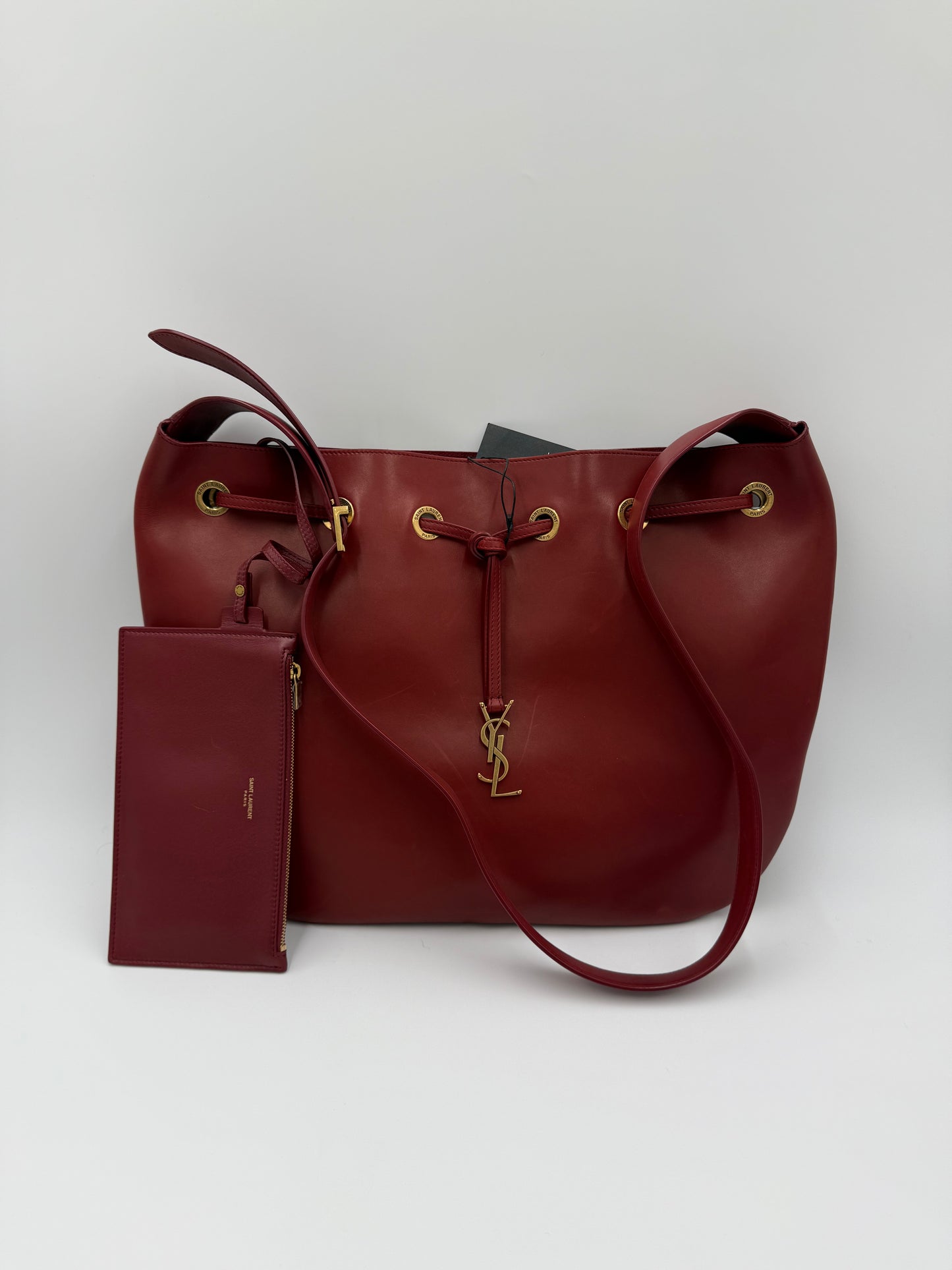 Saint Laurent Borsa Paris VII Secchiello Bordeaux - Pally Vintage Closet
