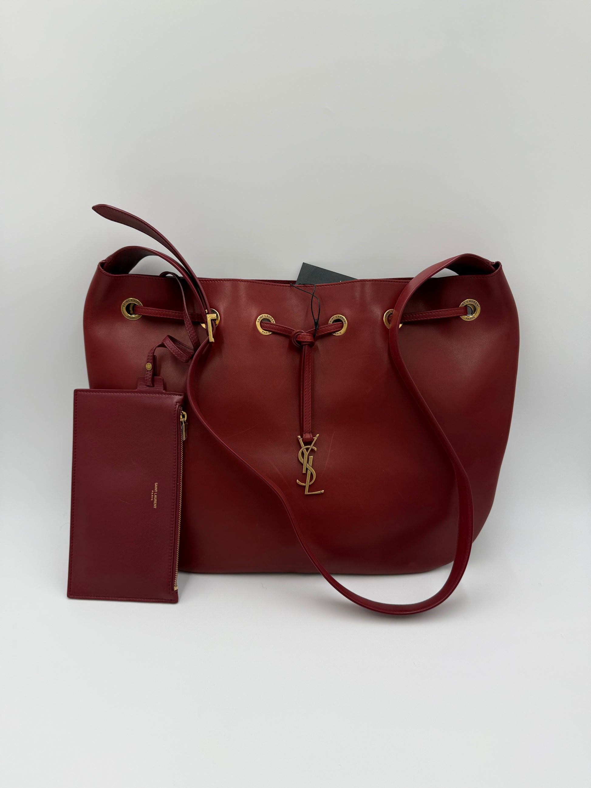 Saint Laurent Borsa Paris VII Secchiello Bordeaux - Pally Vintage Closet
