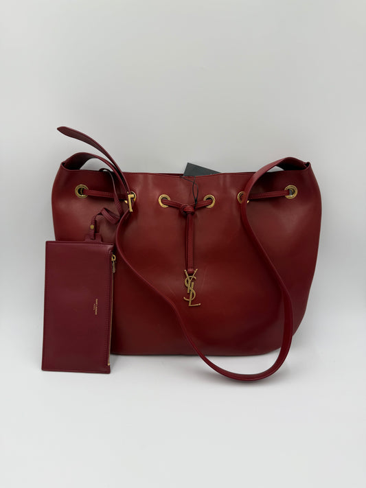 Saint Laurent Borsa Paris VII Secchiello Bordeaux - Pally Vintage Closet