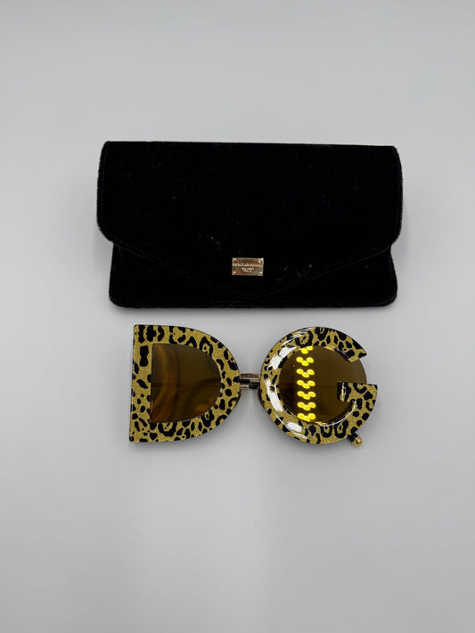 Dolce e Gabbana Occhiali da Sole Leo Limited Edition Animalier