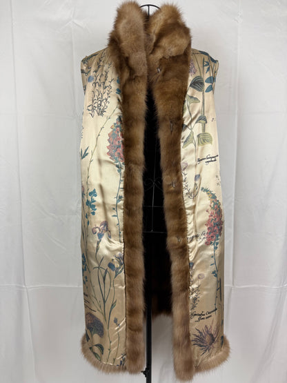 Pelliccia Vintage Zibellino Marrone Chiaro - Pally Vintage Closet