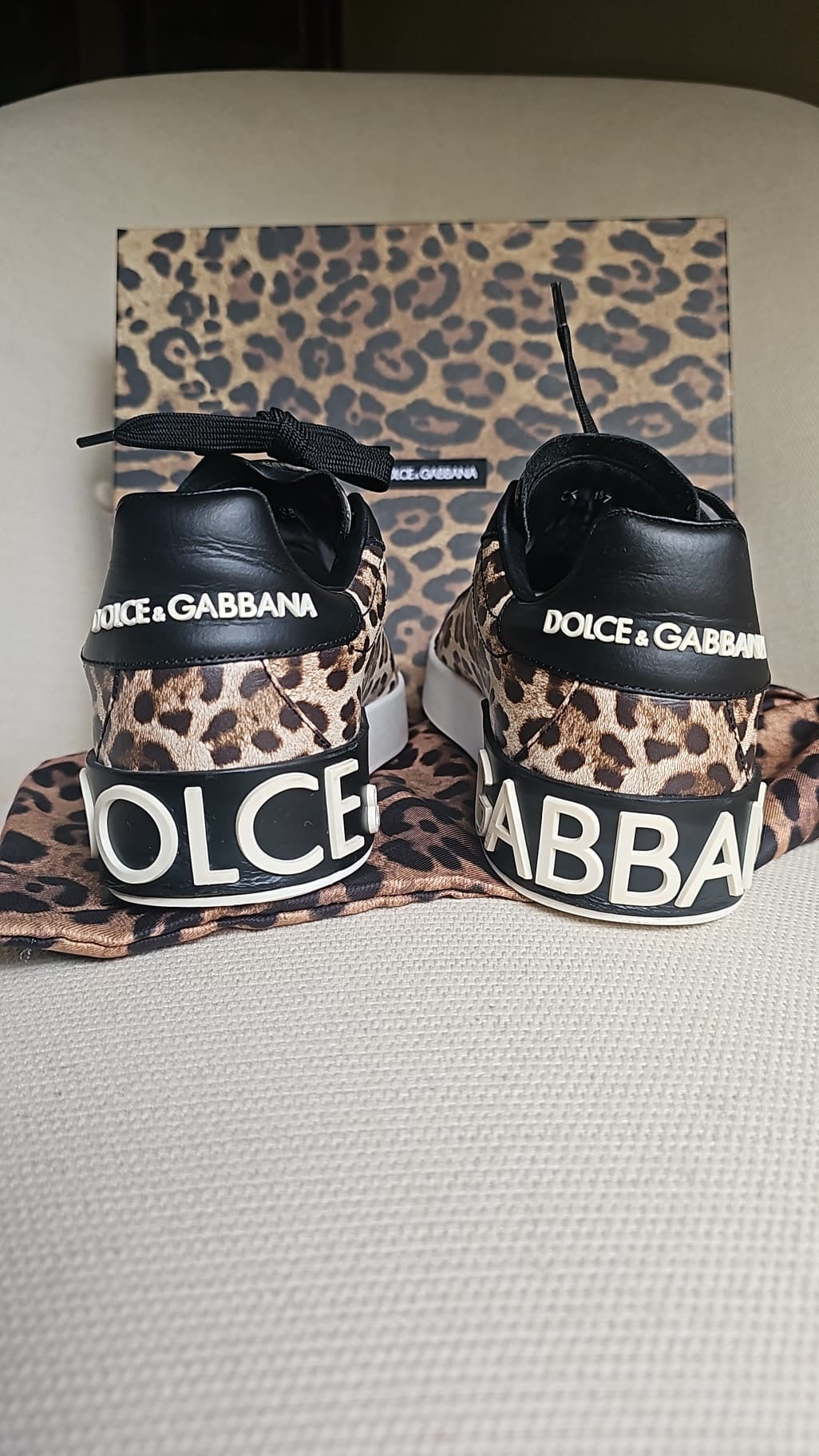 Dolce & Gabbana Sneakers in Pelle Maculata