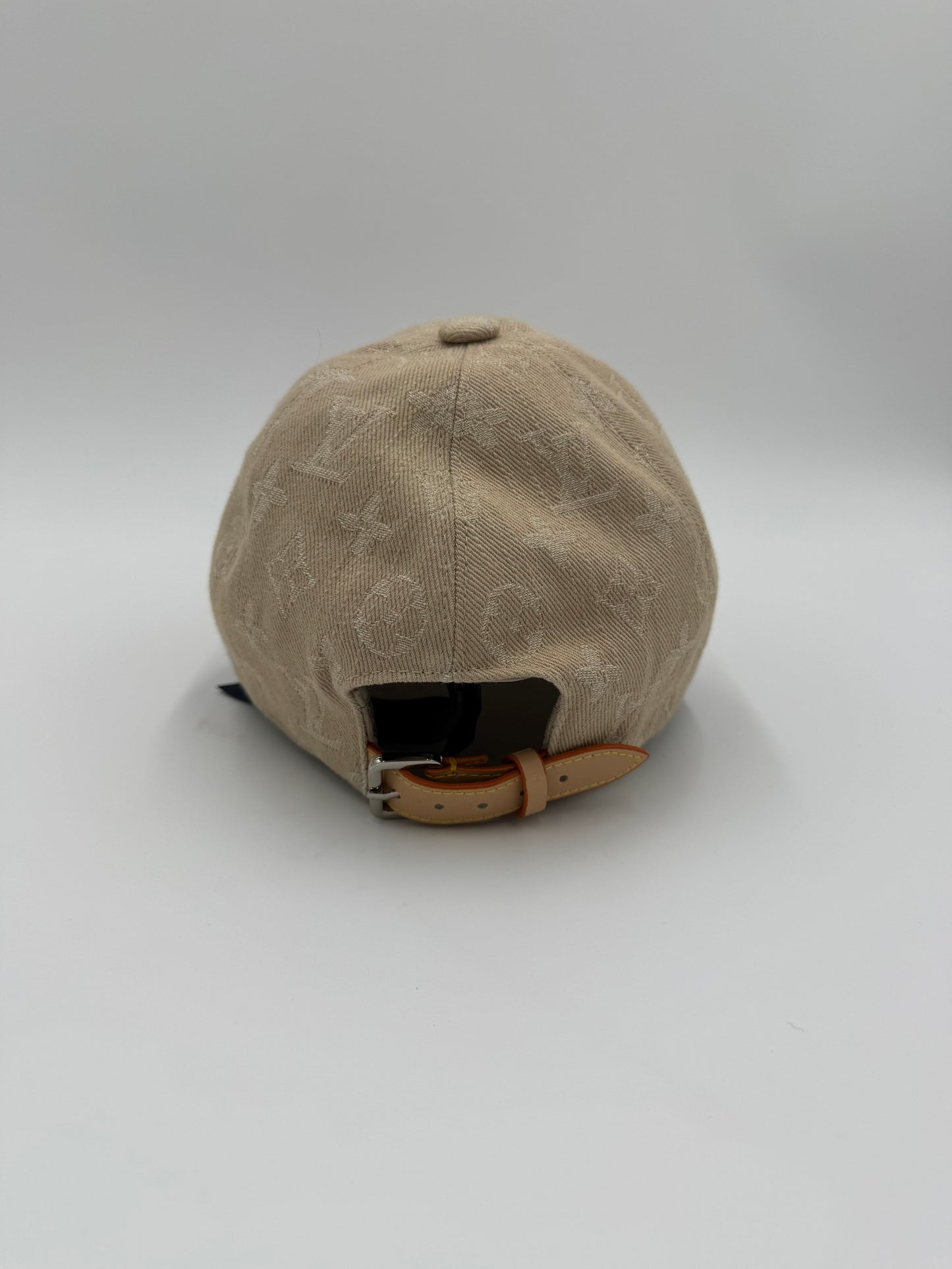 Louis Vuitton Cappello Monogram Denim Beige