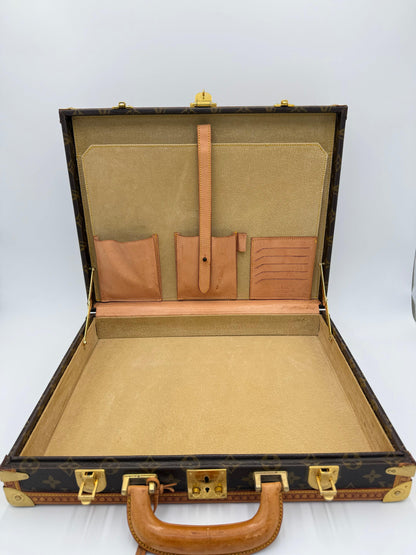 Louis Vuitton Vintage Monogram Président Classeur Briefcase