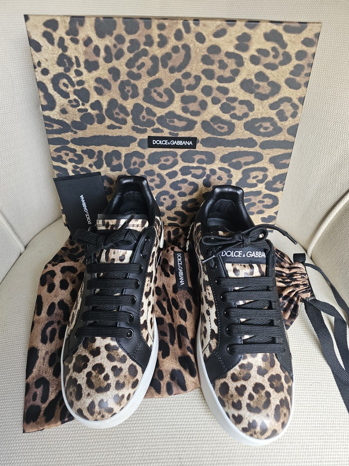 Dolce & Gabbana Sneakers in Pelle Maculata