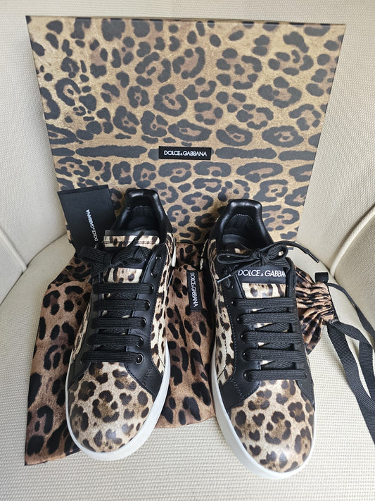 Dolce & Gabbana Sneakers in Pelle Maculata