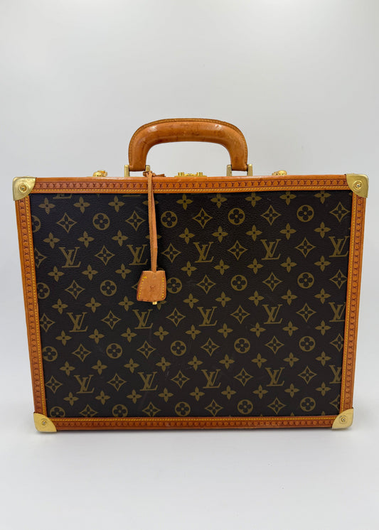 Louis Vuitton Vintage Monogram Président Classeur Briefcase