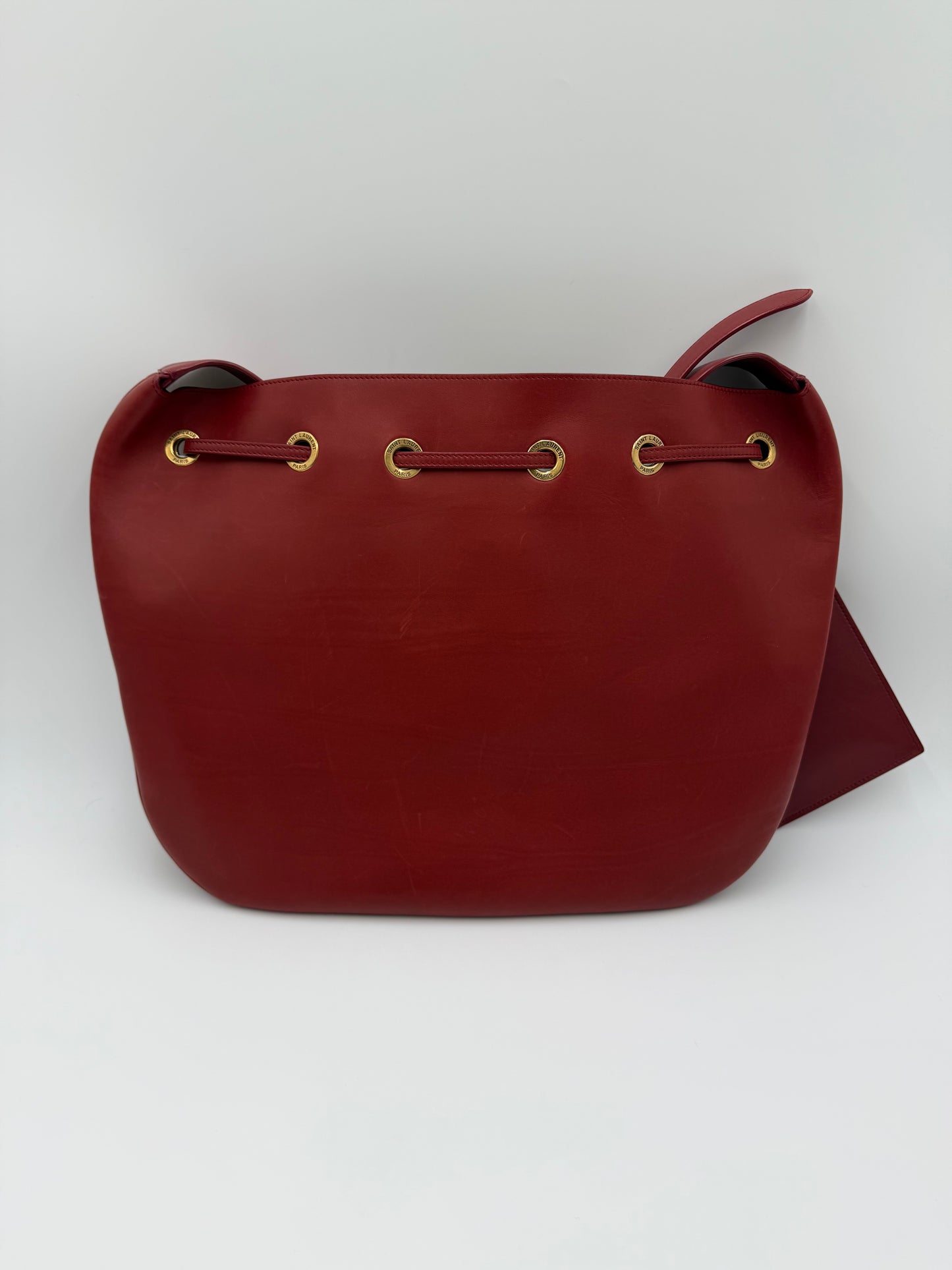 Saint Laurent Borsa Paris VII Secchiello Bordeaux - Pally Vintage Closet