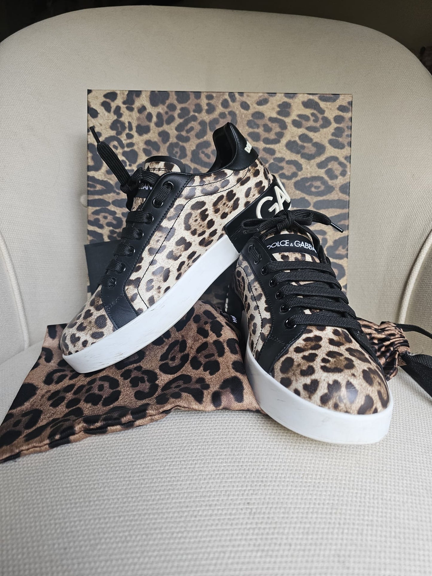 Dolce & Gabbana Sneakers in Pelle Maculata