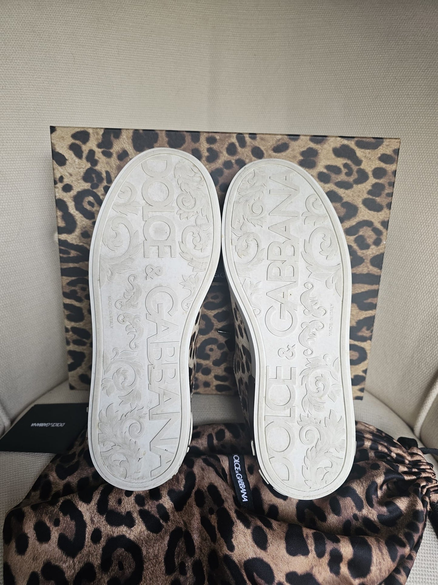Dolce & Gabbana Sneakers in Pelle Maculata