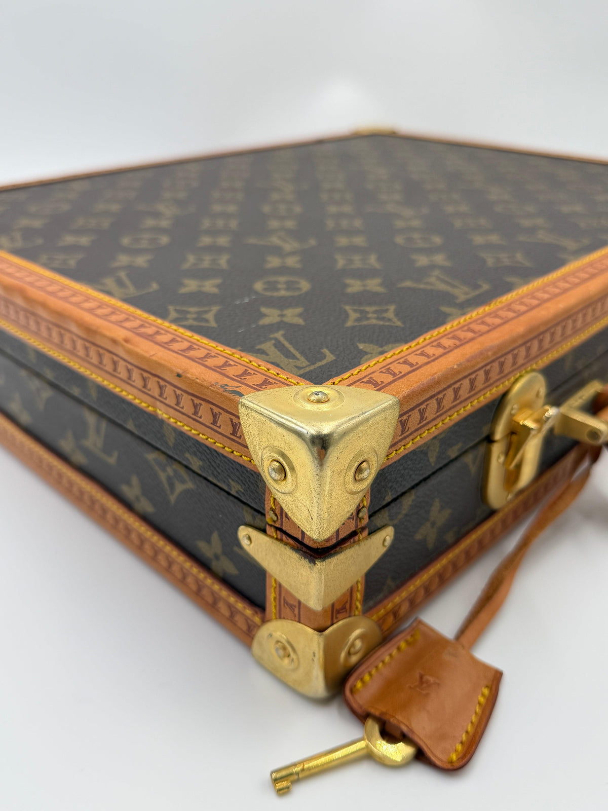 Louis Vuitton Vintage Monogram Président Classeur Briefcase