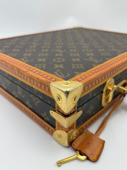 Louis Vuitton Vintage Monogram Président Classeur Briefcase