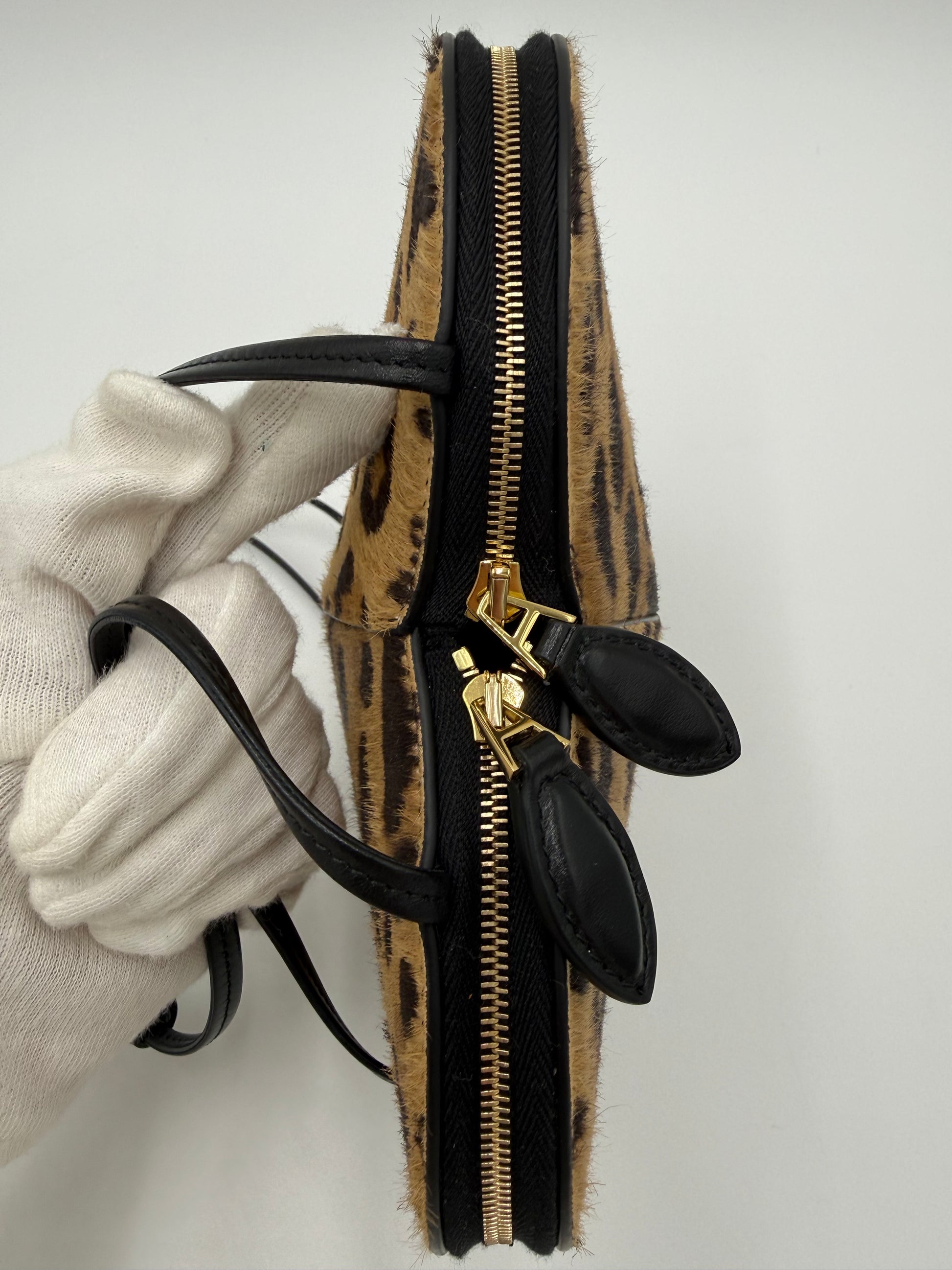 Alaïa Borsa Le Coeur in Cavallino Leopardato - Pally Vintage Closet
