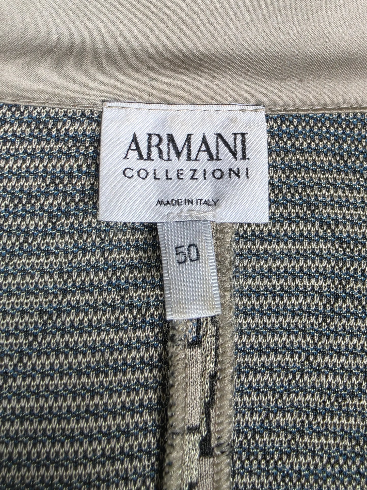 Armani Collezioni Giacca Strutturata in Jacquard Floreale Avorio - Pally Vintage Closet