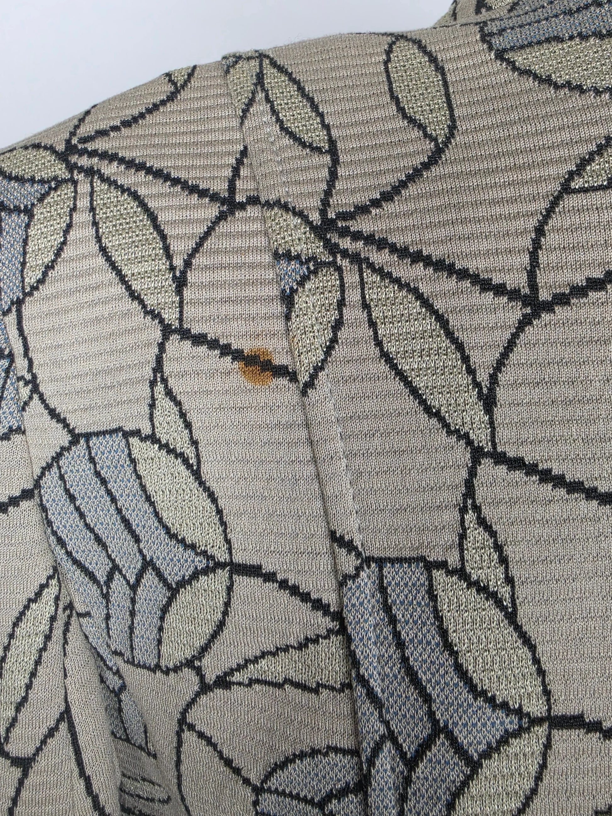 Armani Collezioni Giacca Strutturata in Jacquard Floreale Avorio - Pally Vintage Closet