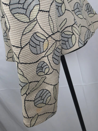 Armani Collezioni Giacca Strutturata in Jacquard Floreale Avorio - Pally Vintage Closet