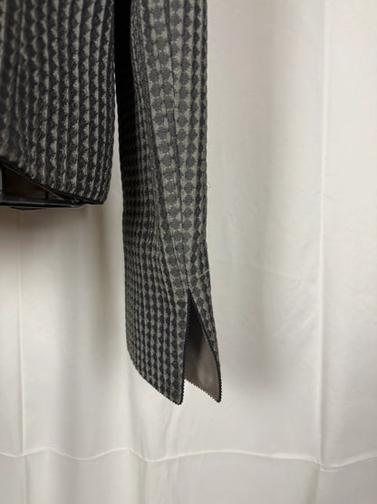 Armani-Collezioni-Giacca-Vintage-Seta-e-Lana-Grigia-69400578720068 - Pally Vintage Closet
