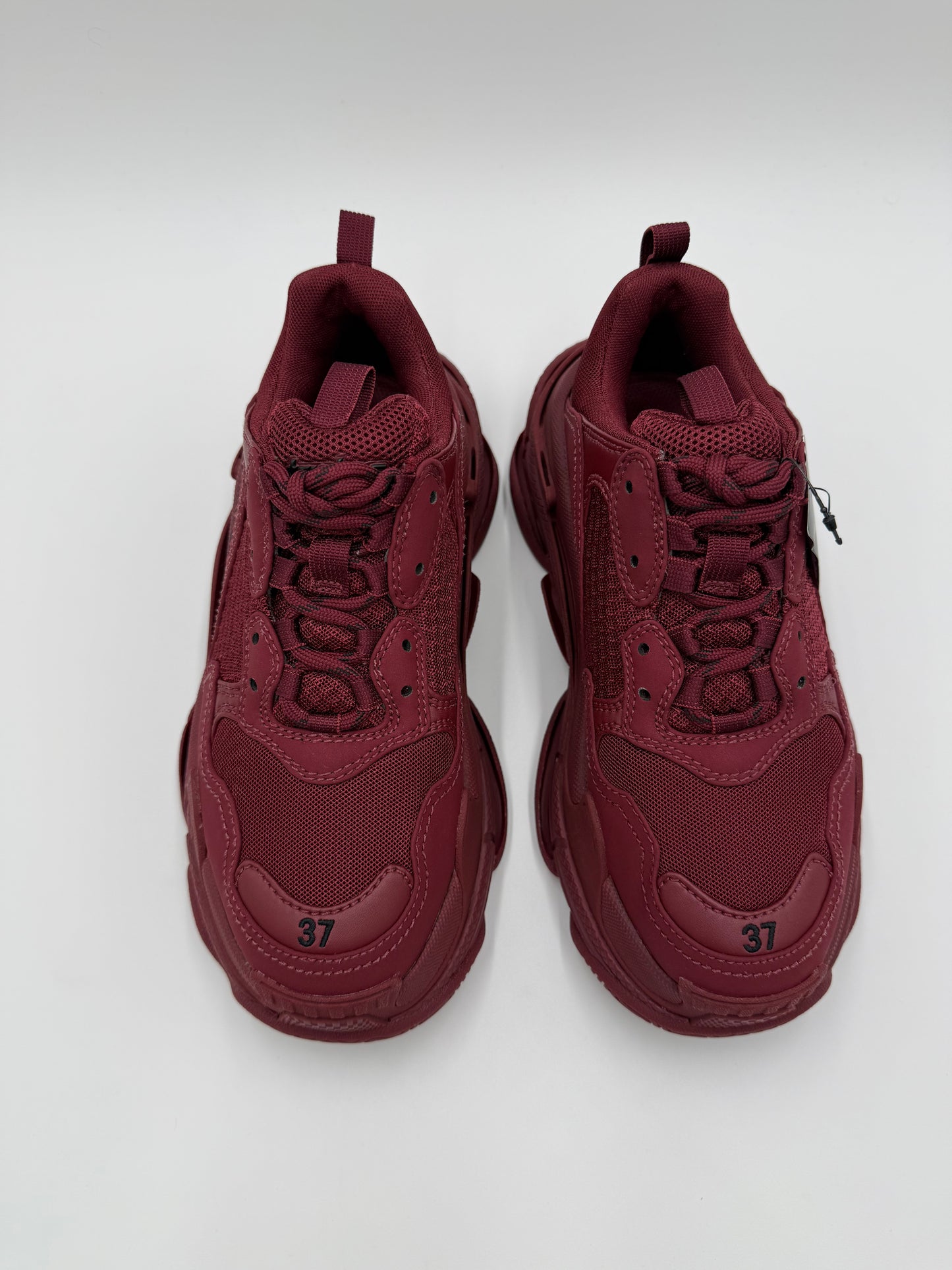 Balenciaga Sneakers Triple S Total Monocolore Bordeaux - Pally Vintage Closet