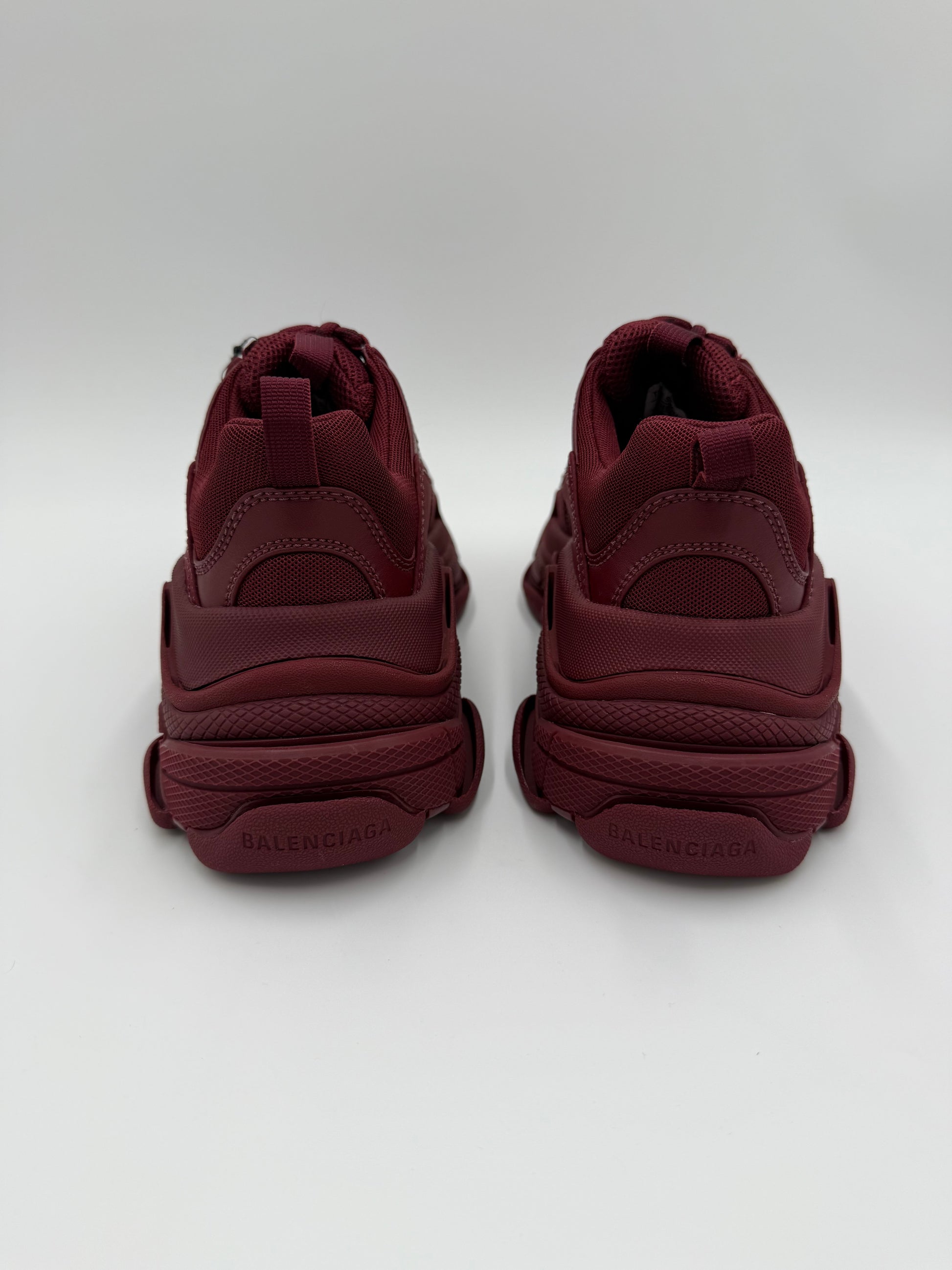Balenciaga Sneakers Triple S Total Monocolore Bordeaux - Pally Vintage Closet