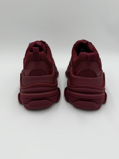 Balenciaga Sneakers Triple S Total Monocolore Bordeaux - Pally Vintage Closet