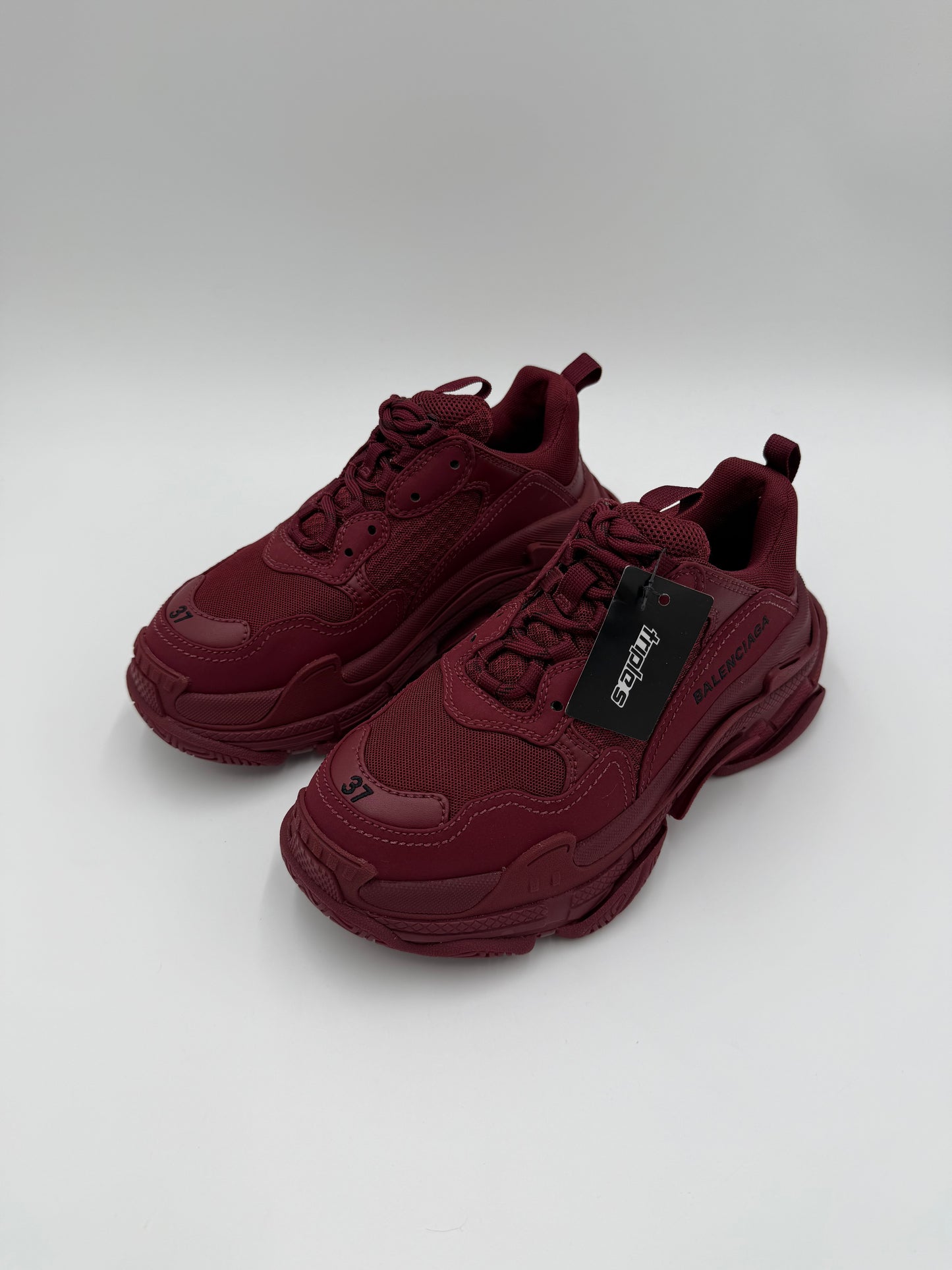Balenciaga Sneakers Triple S Total Monocolore Bordeaux - Pally Vintage Closet