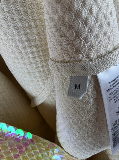 Bottega Veneta Abito Bustier by Matthieu Blazy in Paillettes Cangianti - Pally Vintage Closet