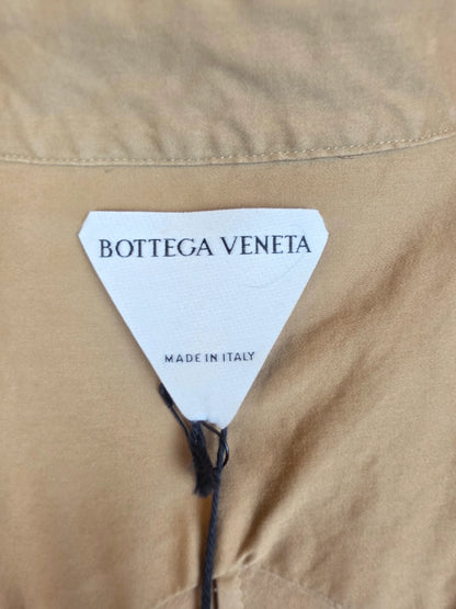 Bottega-Veneta-Abito-Chemisier-Soft-Washed-in-Misto-Cotone-e-Seta-Beige-70263529734468 - Pally Vintage Closet