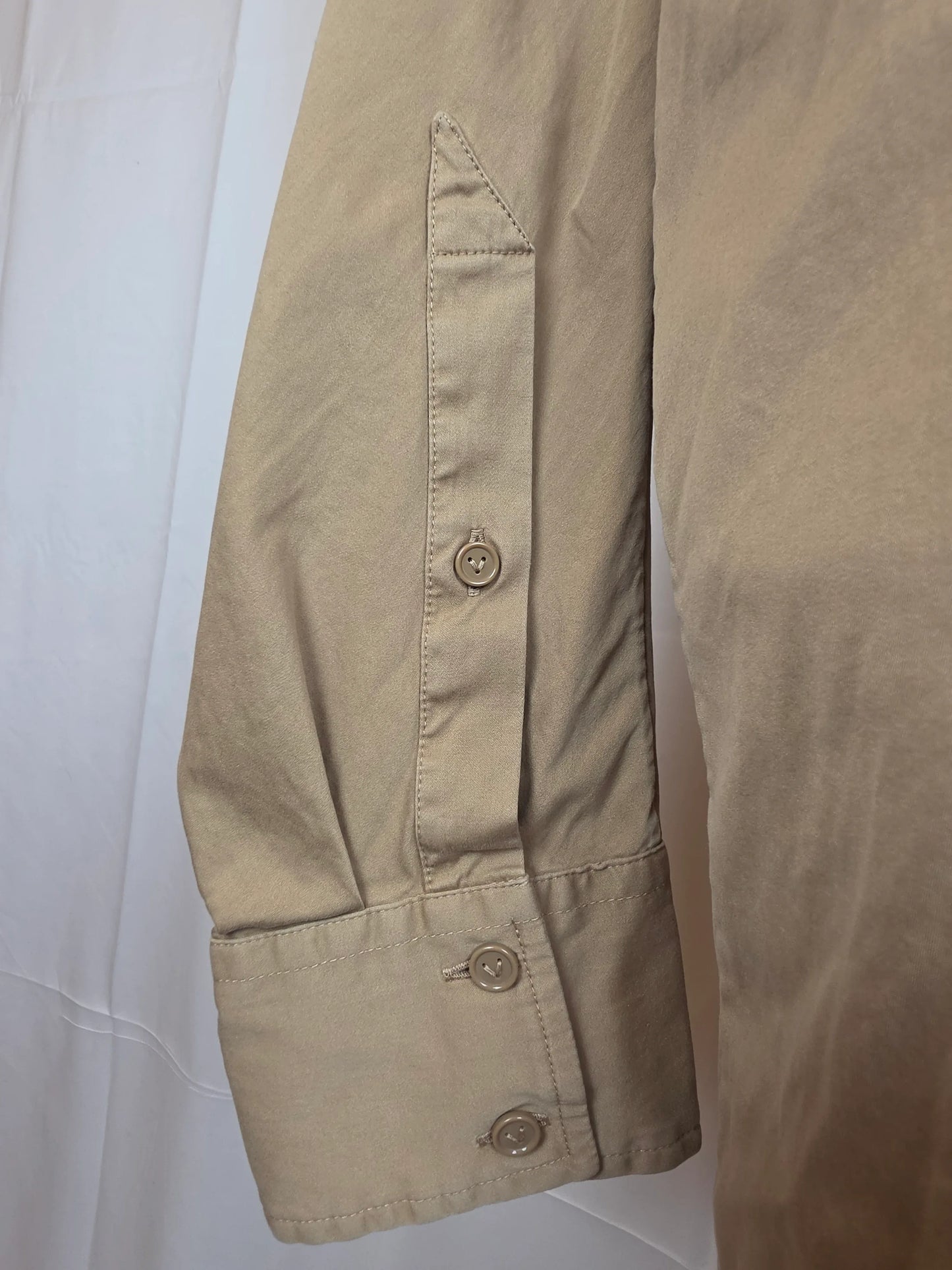 Bottega-Veneta-Abito-Chemisier-Soft-Washed-in-Misto-Cotone-e-Seta-Beige-70263529832772 - Pally Vintage Closet