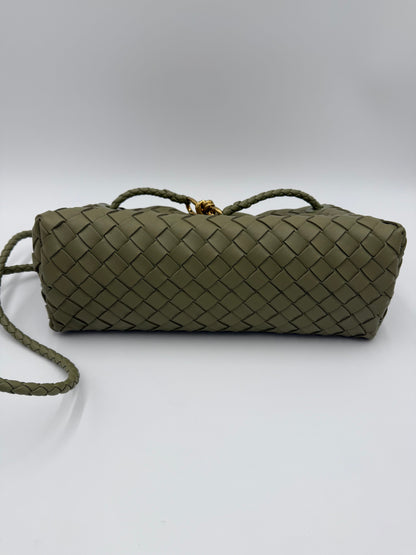 Bottega Veneta Borsa Andiamo East-West Piccola Verde Salvia - Pally Vintage Closet
