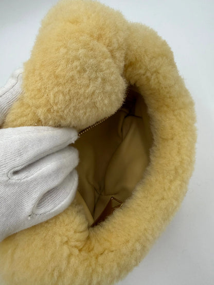 Bottega-Veneta-Mini-Borsa-Jodie-in-Shearling-Giallo-Burro-70263881466180 - Pally Vintage Closet