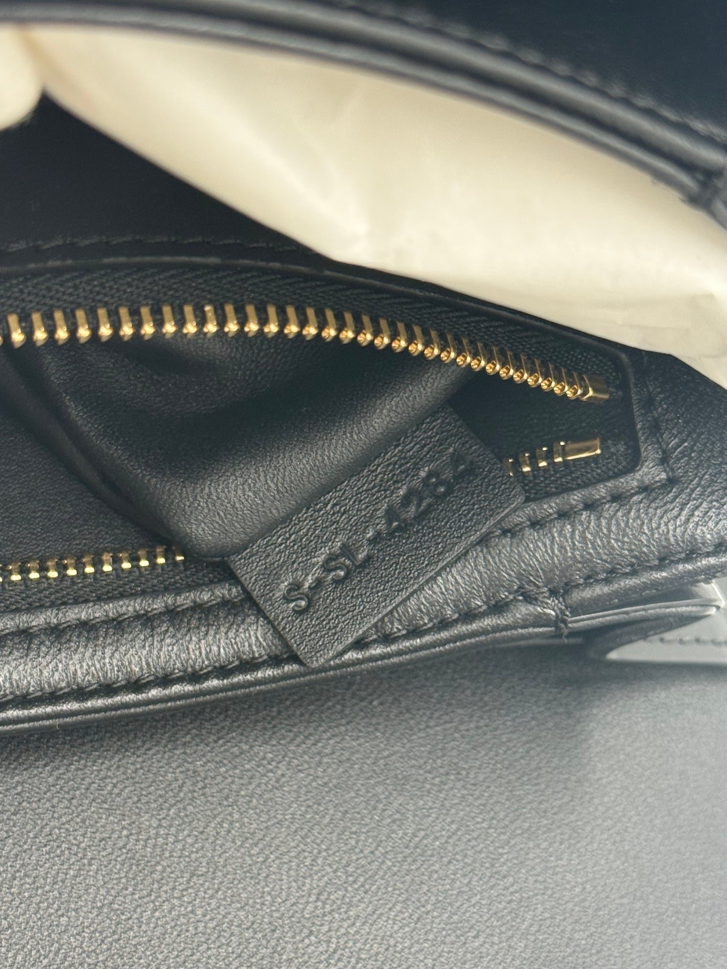 Celine Triomphe Classique Bag Black Leather