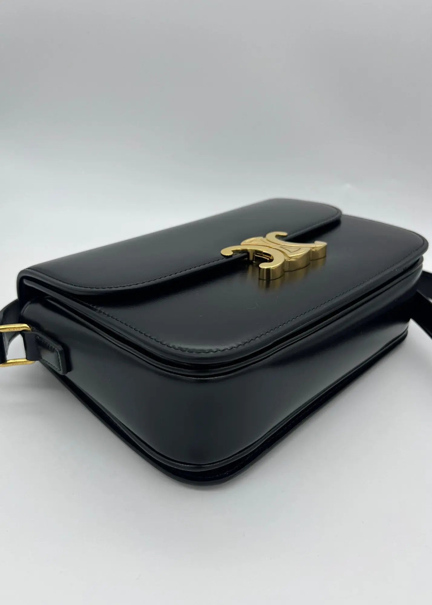 Celine Borsa Triomphe Classique Pelle Nera