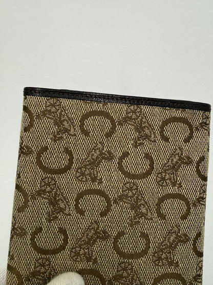 Celine-Portafoglio-Vintage-C-Sulkies-in-Canvas-e-Pelle-Beige-70560917782852 - Pally Vintage Closet