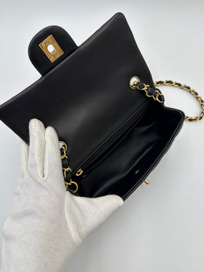 Chanel Borsa Classic Mini Rectangular Flap Bag Nero