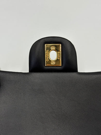 Chanel Borsa Classic Mini Rectangular Flap Bag Nero