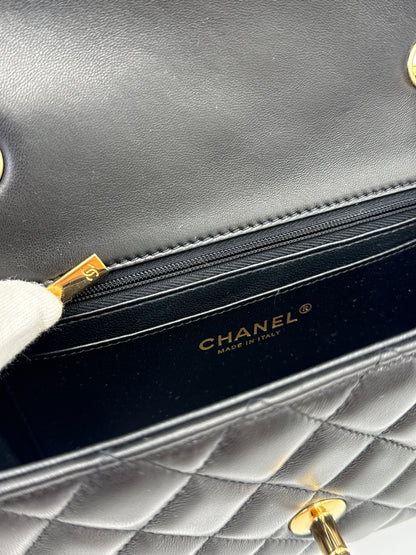Chanel Borsa Classic Mini Rectangular Flap Bag Nero