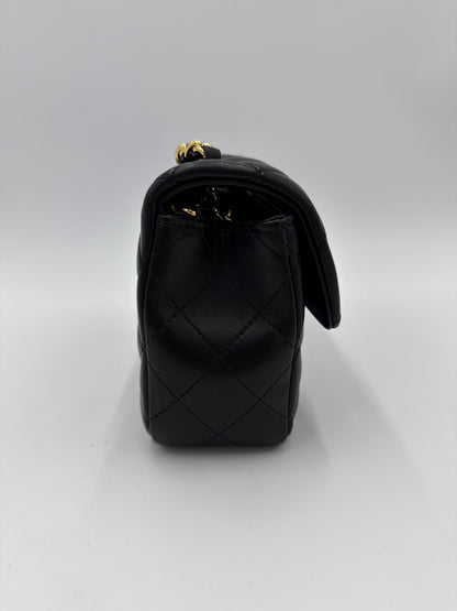 Chanel Borsa Classic Mini Rectangular Flap Bag Nero