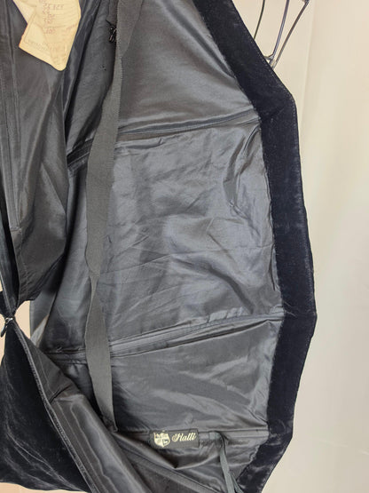 Chanel-Top-Vintage-Senza-Spalline-in-Velluto-Nero-70401927184708 - Pally Vintage Closet