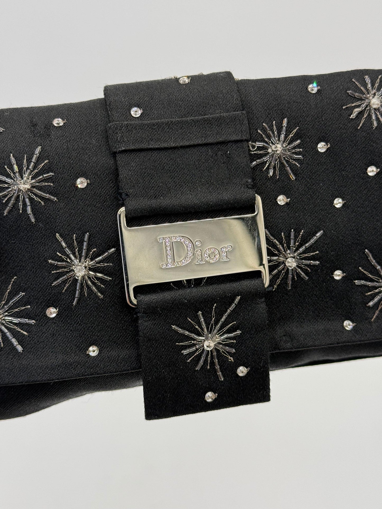 Christian Dior Fireworks Pouch Limited Edition 2004 by John Galliano Black