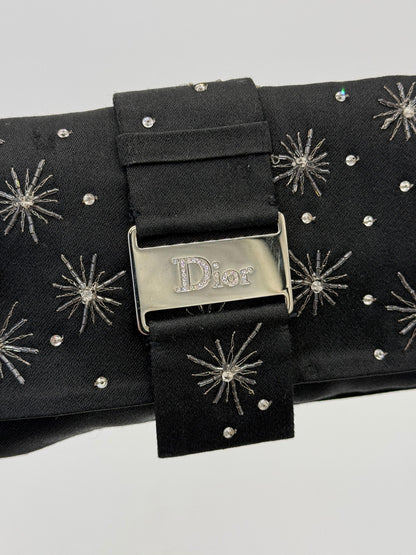 Christian Dior Fireworks Pouch Limited Edition 2004 by John Galliano Black