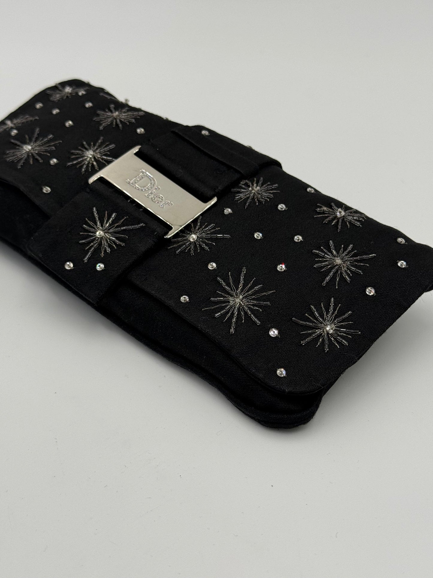 Christian Dior Fireworks Pouch Limited Edition 2004 by John Galliano Black